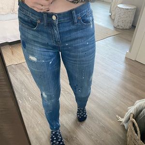 Madewell skinny skinny jeans